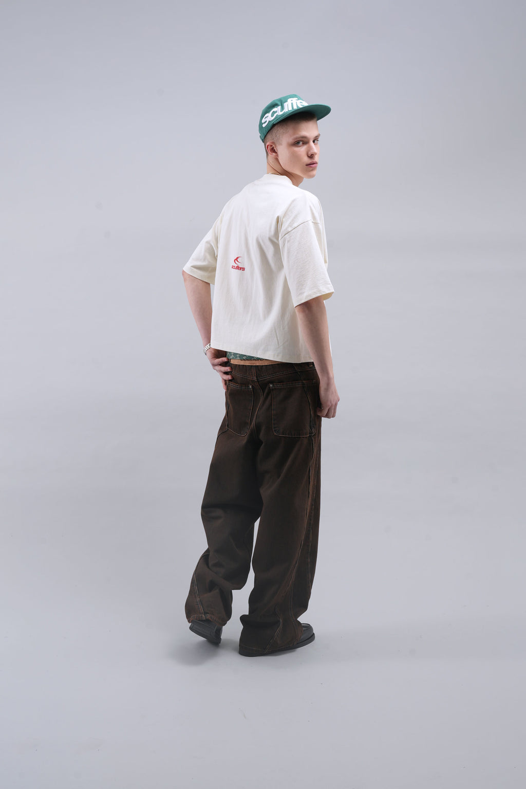 T-Shirts Scuffers Tropical T-Shirt Ecru | 70649OVQM