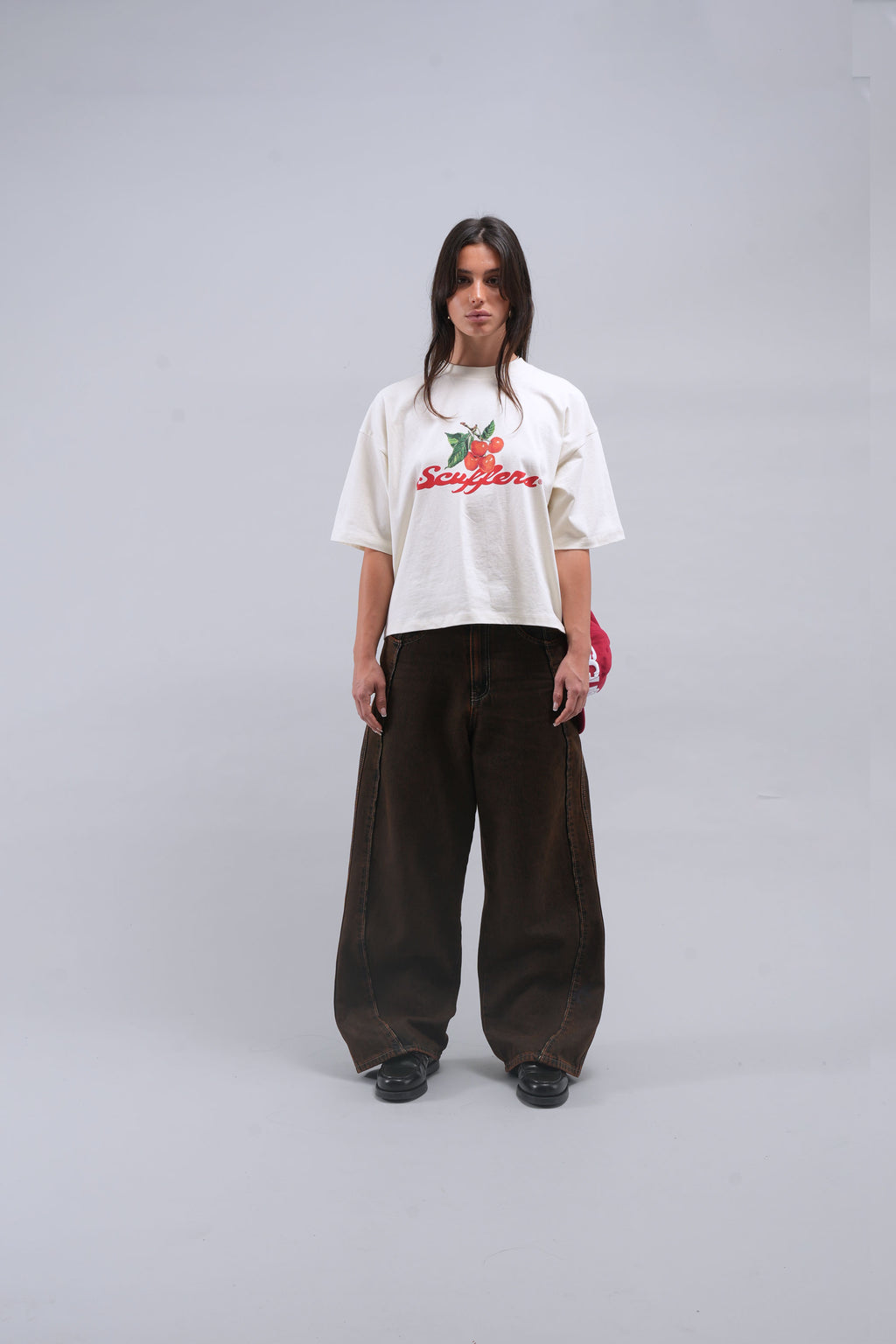 T-Shirts Scuffers Tropical T-Shirt Ecru | 70649OVQM