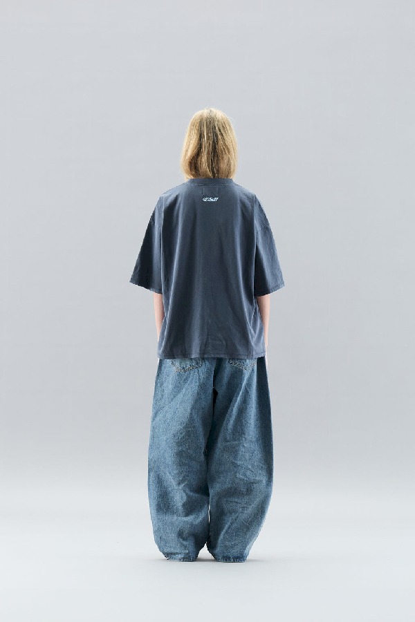 T-Shirts Scuffers With Moon Azules Oscuro | 63287XKYO