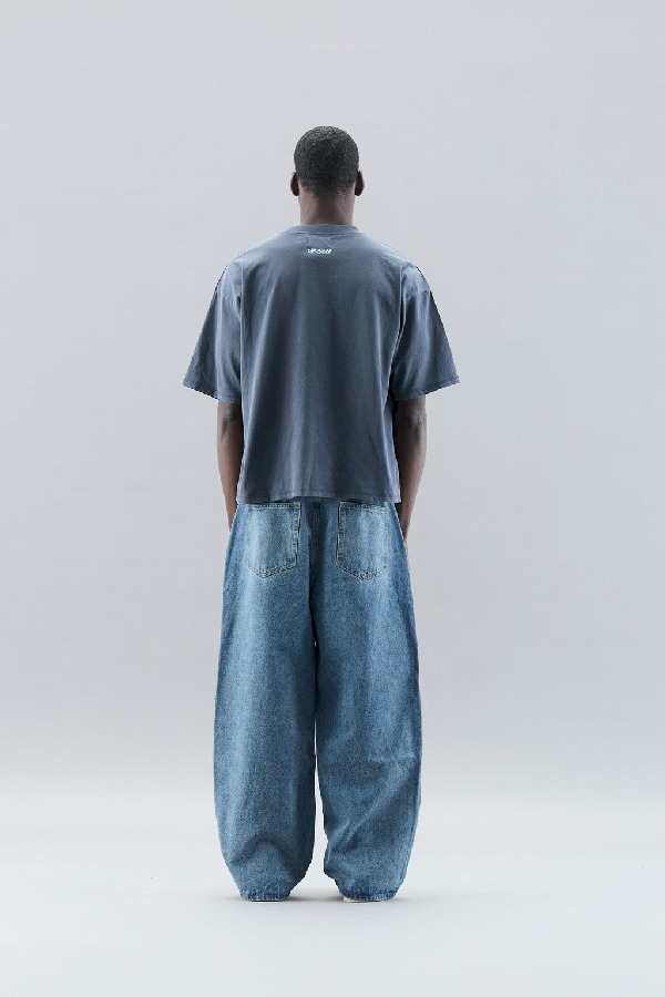 T-Shirts Scuffers With Moon Azules Oscuro | 63287XKYO