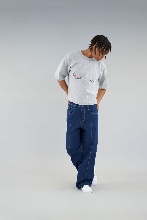 T-Shirts Scuffers Worldwide Melange | 36245MJLY