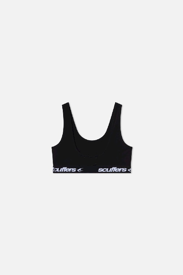 Top Scuffers Underwear Top Negros | 87150DIGA