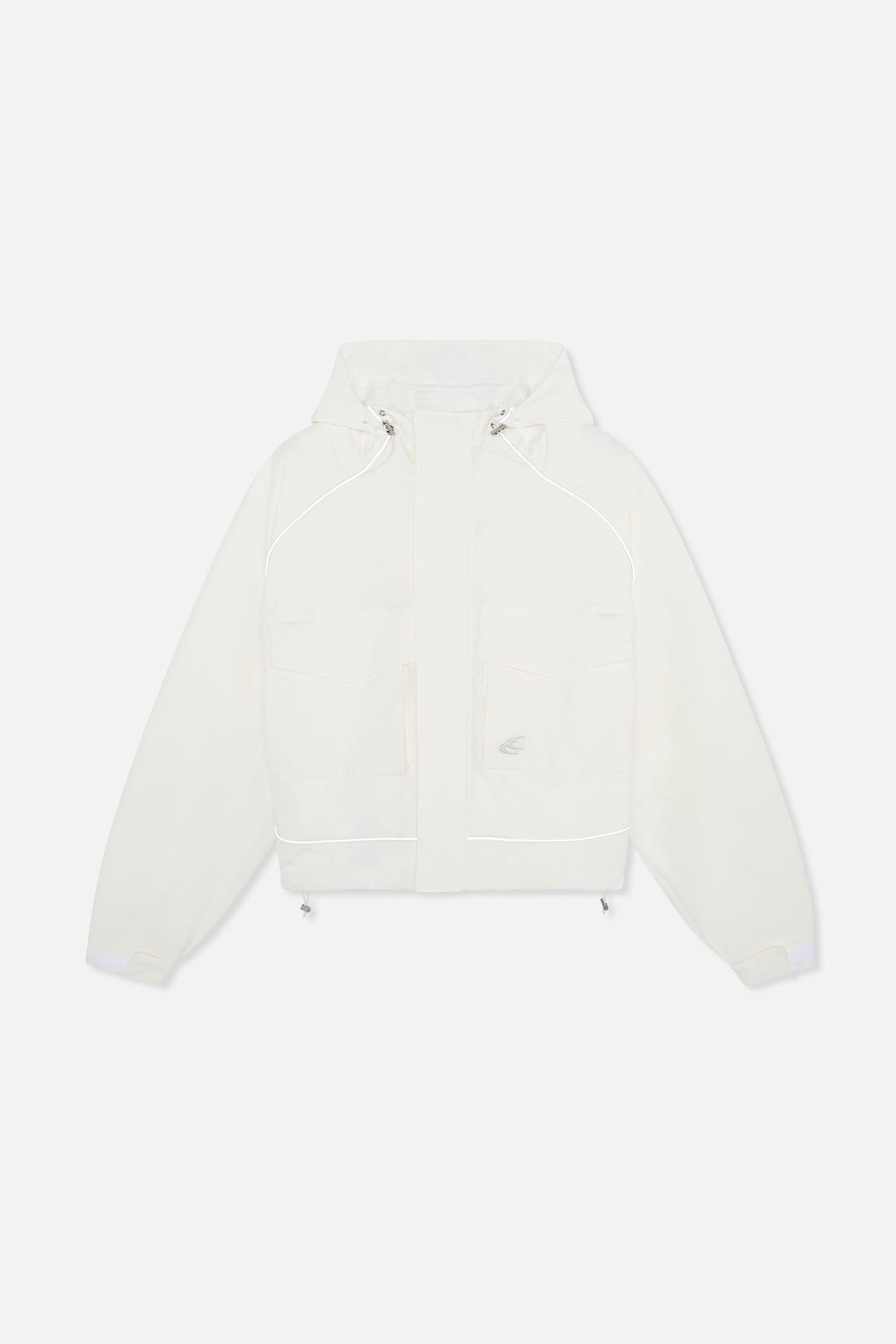 Windbreakers Scuffers Essential Windbreaker Blancos | 86015KOSY