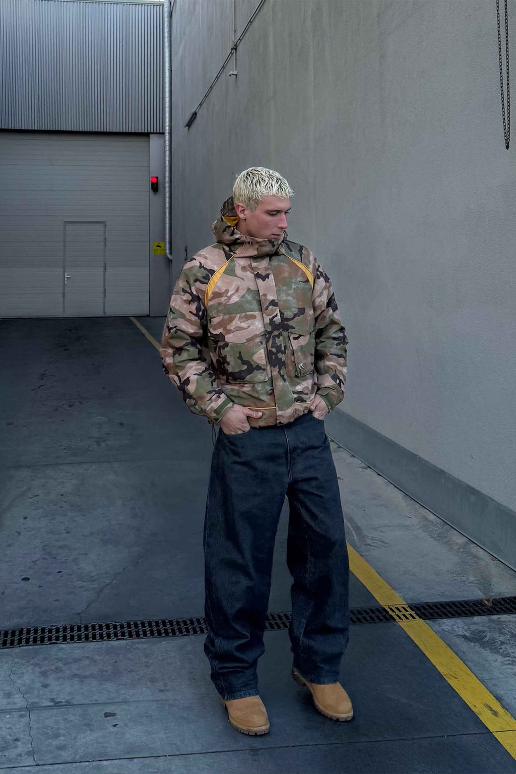 Windbreakers Scuffers Windbreaker Camuflados | 07483HNIA