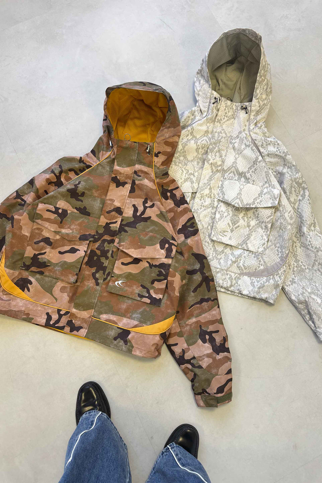 Windbreakers Scuffers Windbreaker Camuflados | 73814JFHG