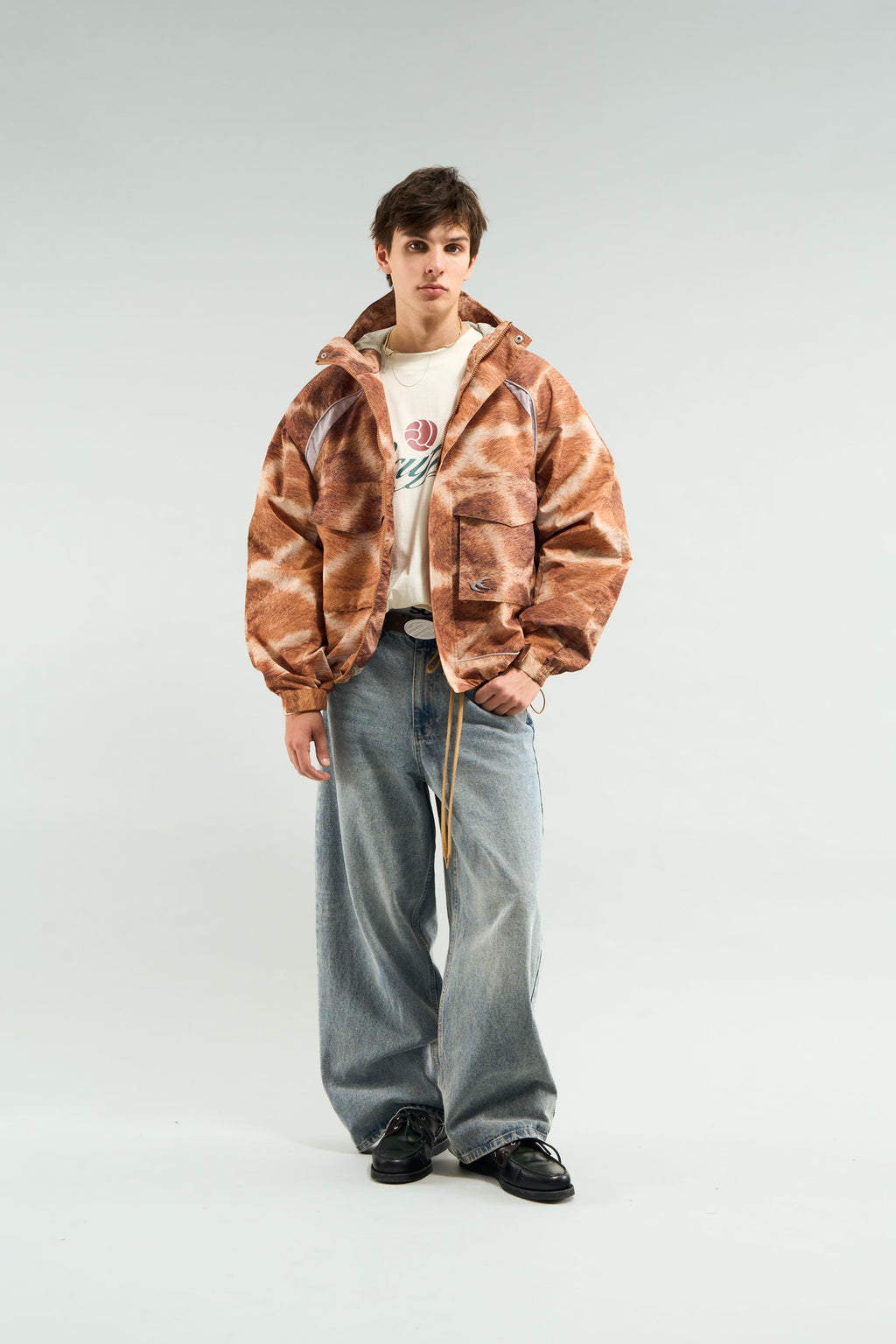 Windbreakers Scuffers Windbreaker Giraffe | 31725QNDS