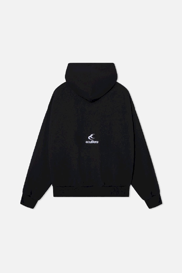Zipped Hoodie Scuffers By Air Zipper Negros | 60314GWKH