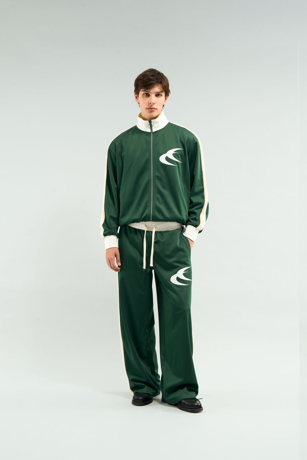 Zipped Hoodie Scuffers Gallery Suit Jacket Verdes | 75396NISK