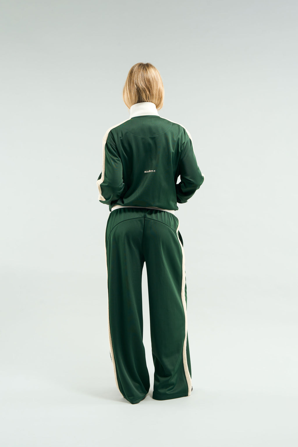 Zipped Hoodie Scuffers Gallery Suit Jacket Verdes | 75396NISK