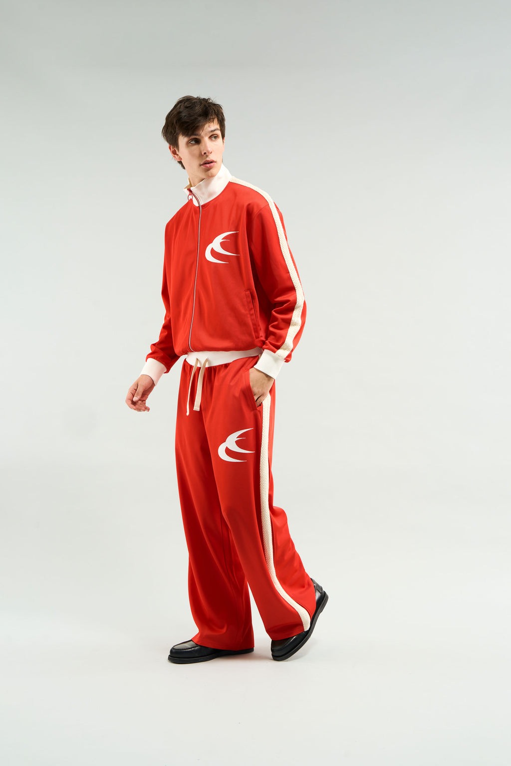 Zipped Hoodie Scuffers Gallery Suit Jacket Rojos | 45673TESQ