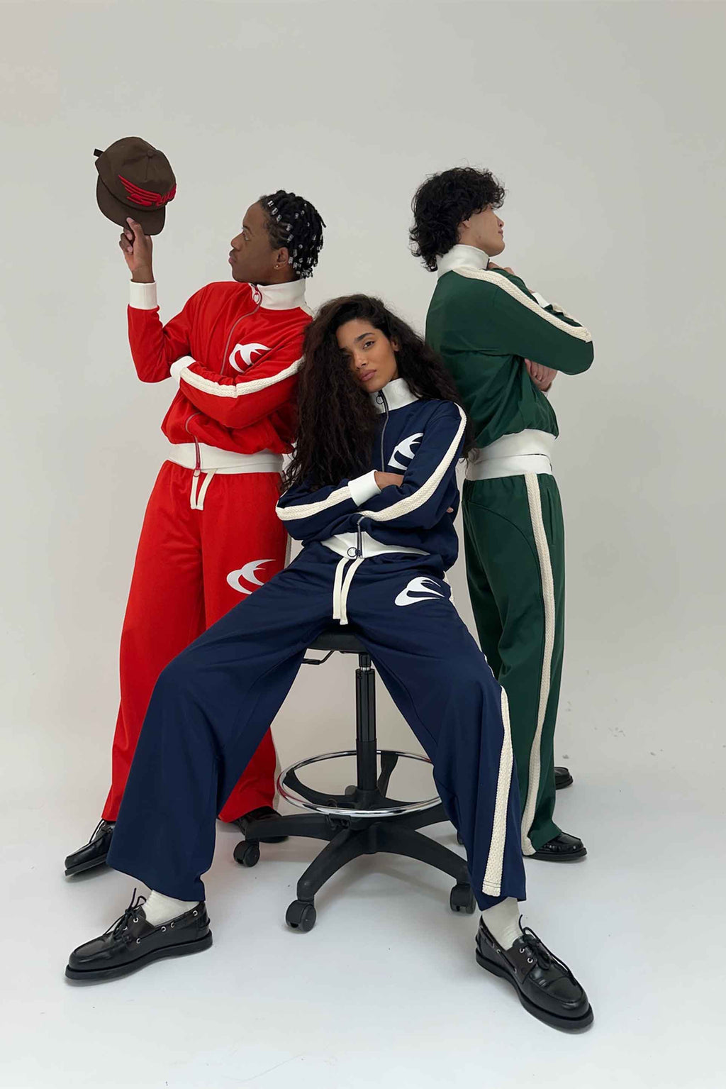 Zipped Hoodie Scuffers Gallery Suit Jacket Rojos | 45673TESQ