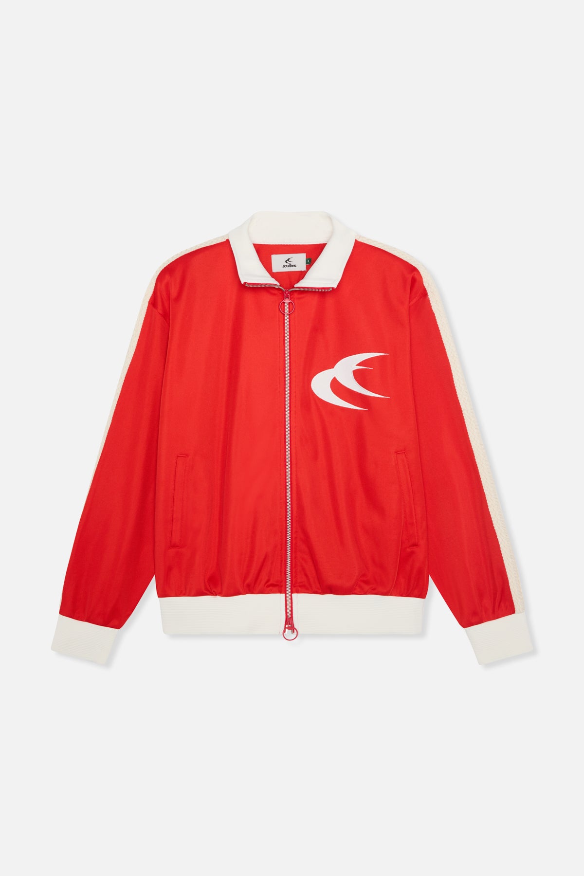 Zipped Hoodie Scuffers Gallery Suit Jacket Rojos | 45673TESQ