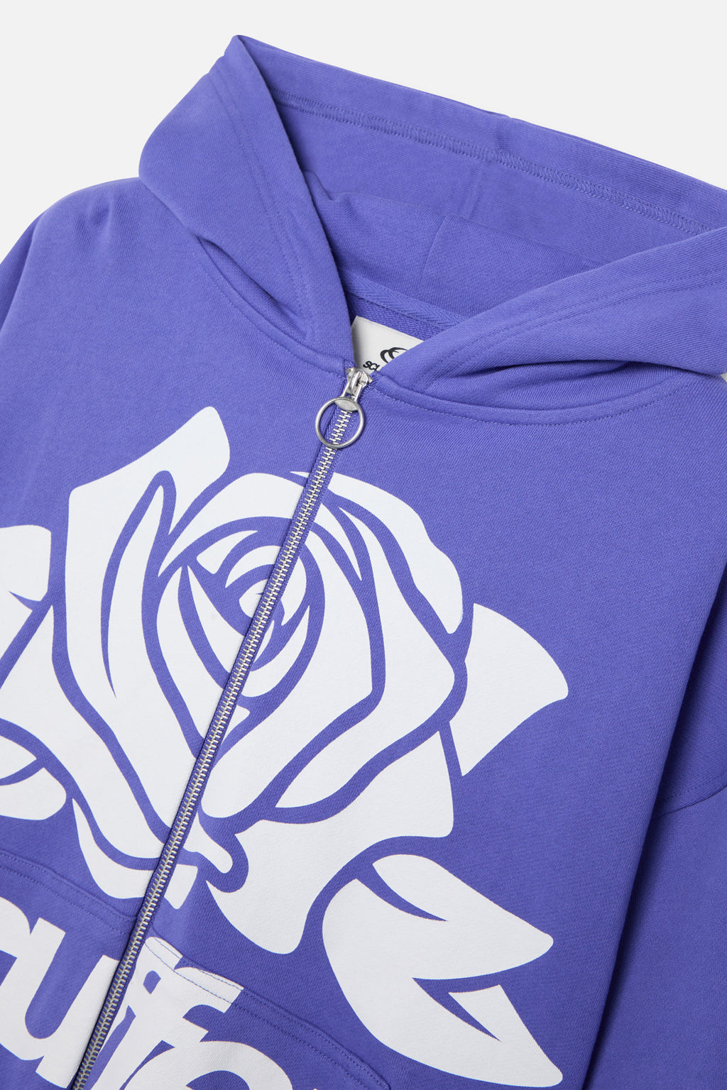Zipped Hoodie Scuffers Girl Zipper Morados Claro | 83659UTVE