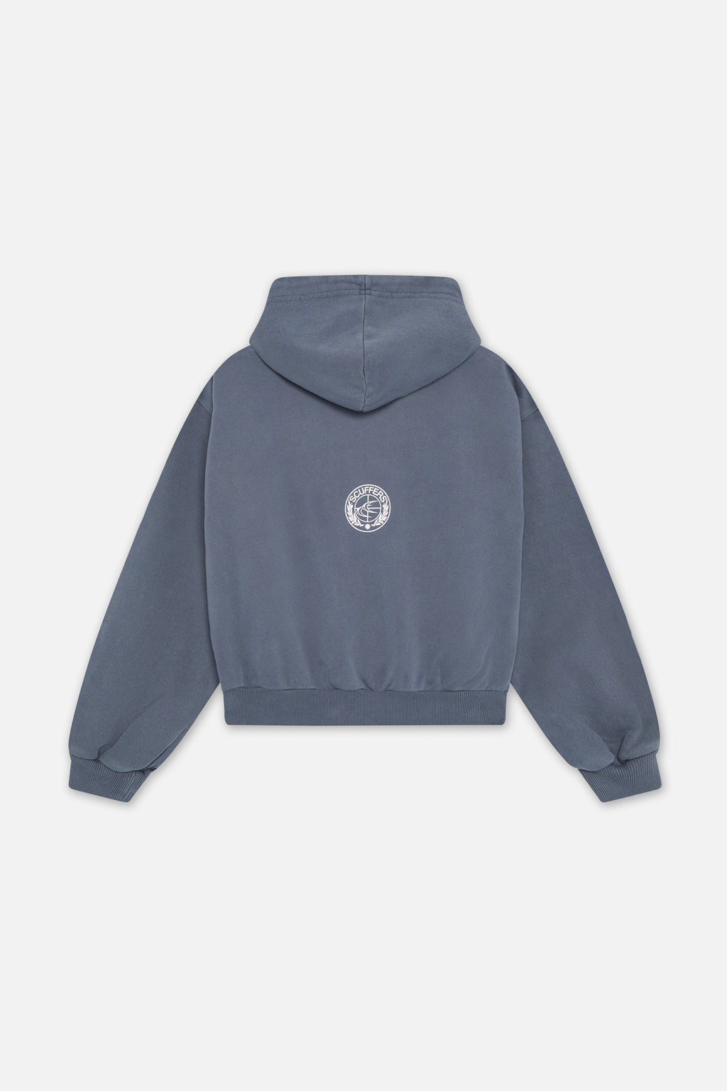 Zipped Hoodie Scuffers Zipper Azules Claro | 96708NLYR