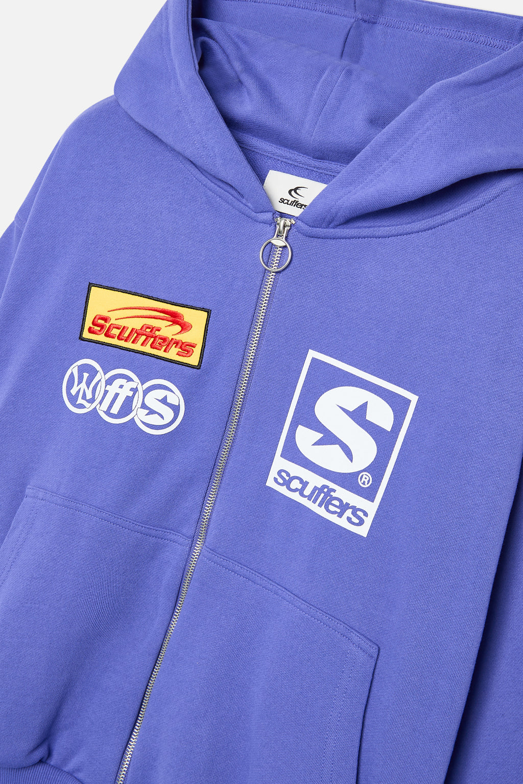 Zipped Hoodie Scuffers Zipper Azules | 75803IHFU