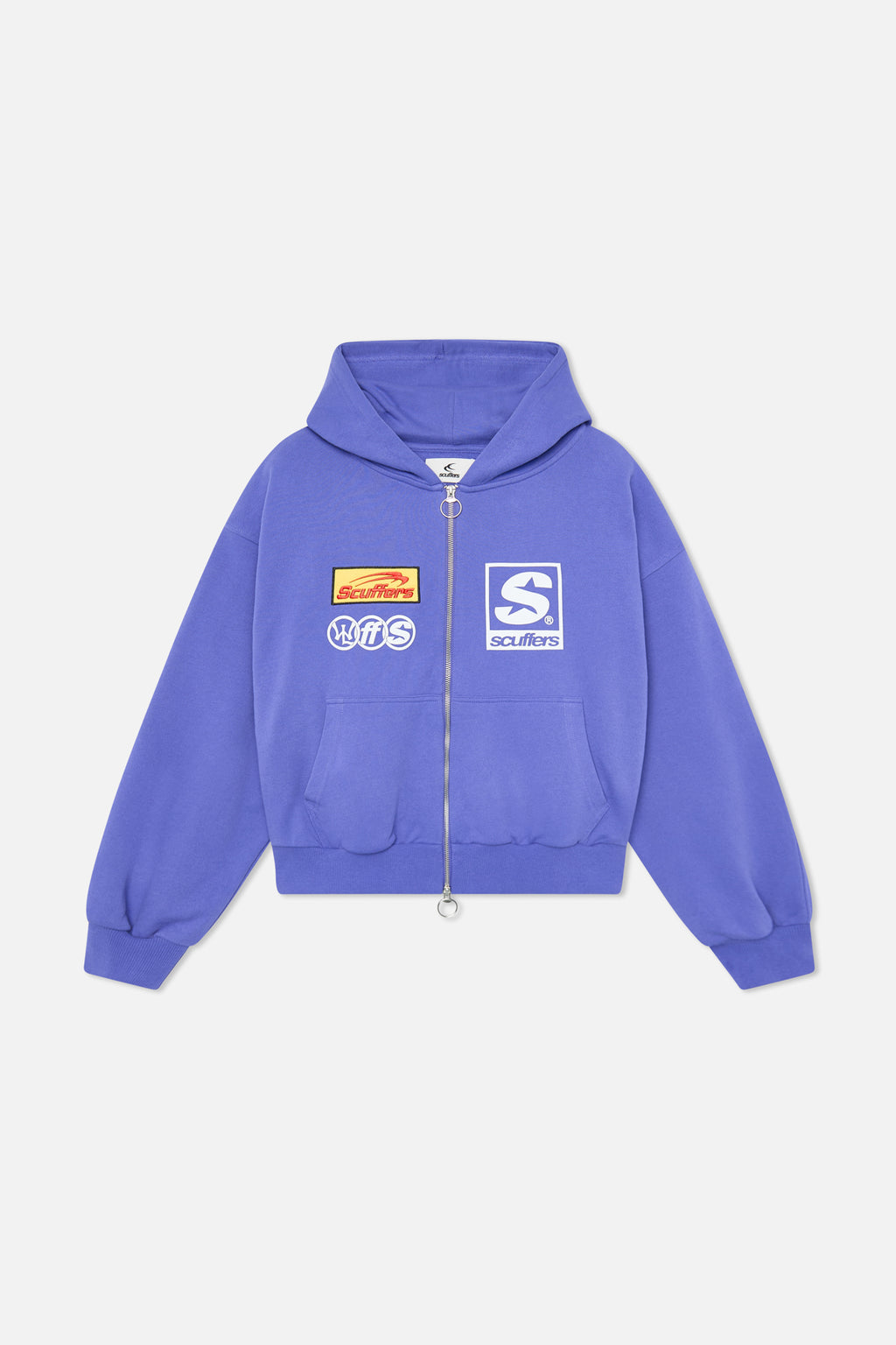 Zipped Hoodie Scuffers Zipper Azules | 75803IHFU