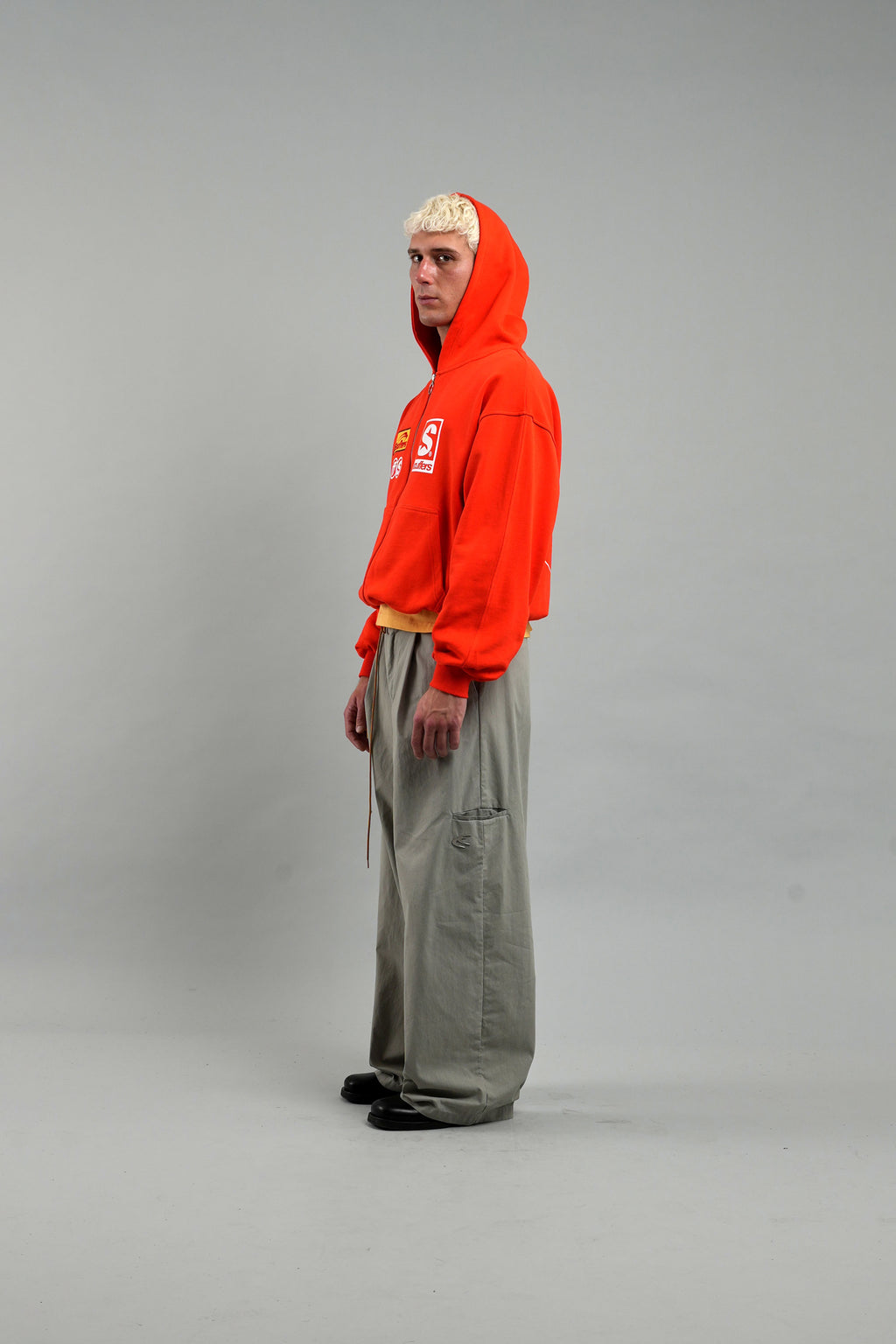 Zipped Hoodie Scuffers Zipper Naranjas | 41759VGEA