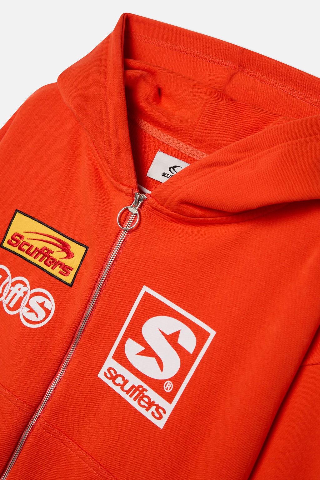 Zipped Hoodie Scuffers Zipper Naranjas | 41759VGEA