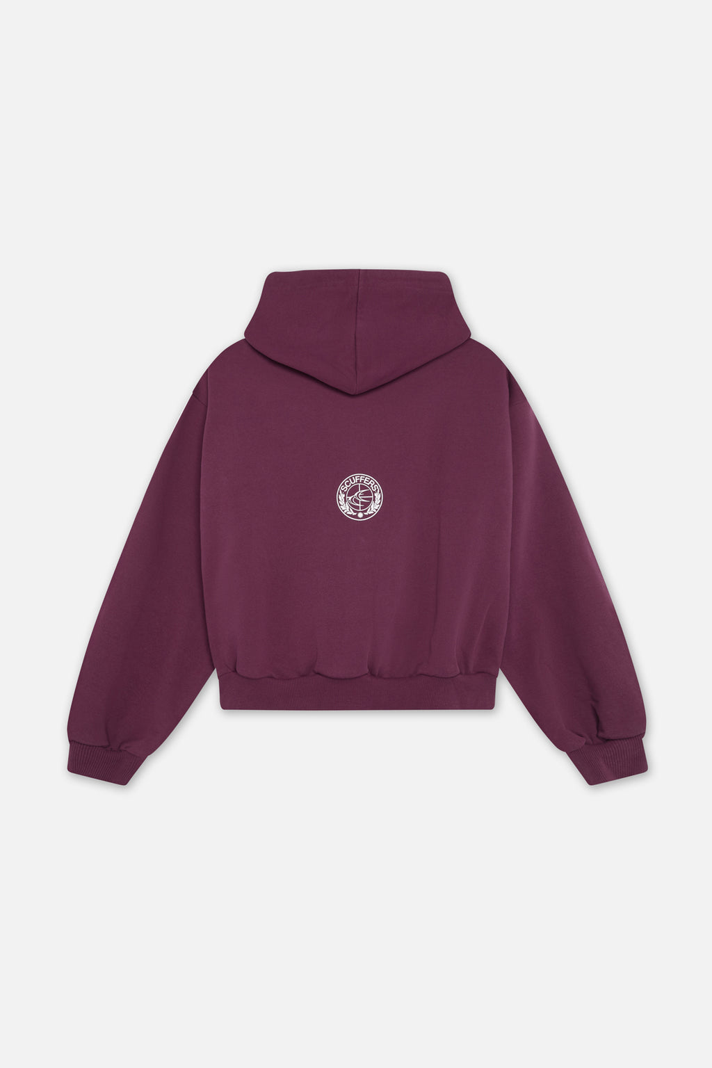 Zipped Hoodie Scuffers Zipper Vino | 16527CSLM